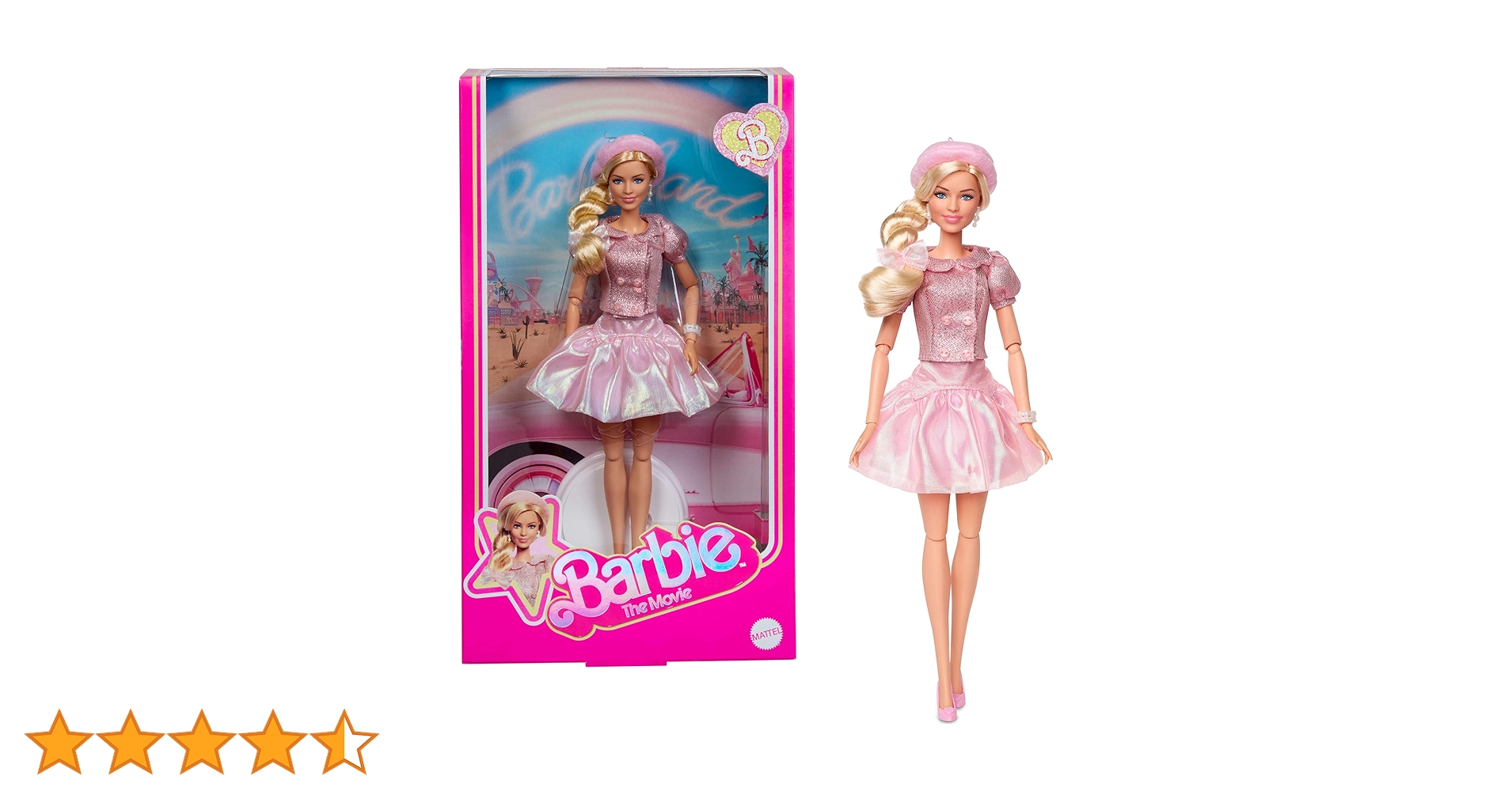 Amazon.co.jp: バービー(Barbie) 映画「バービー」 ピンクベレー